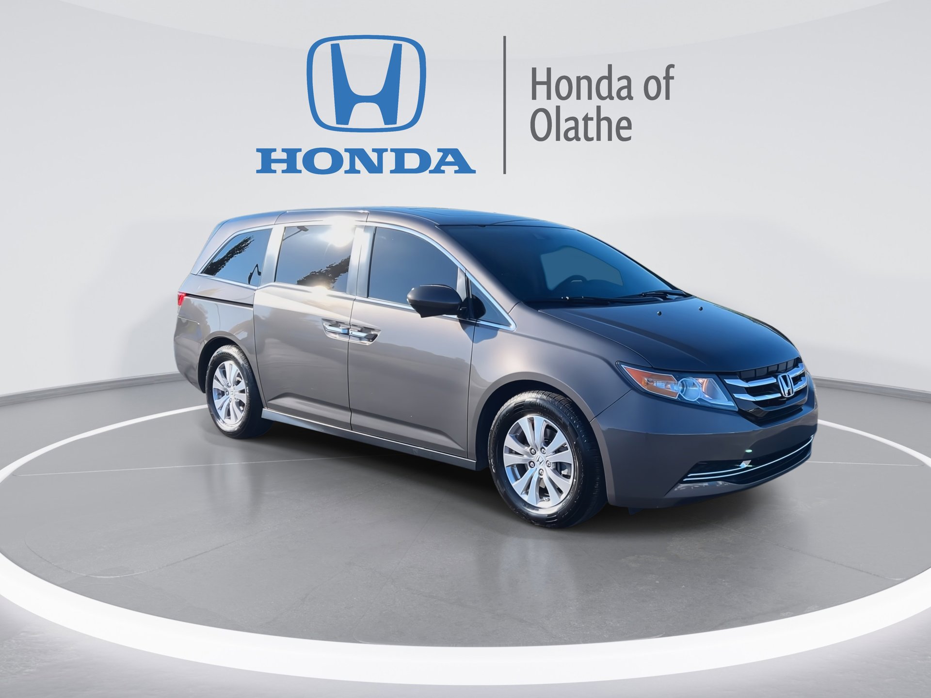 Used 2016 Honda Odyssey EX-L with VIN 5FNRL5H66GB016140 for sale in Kansas City