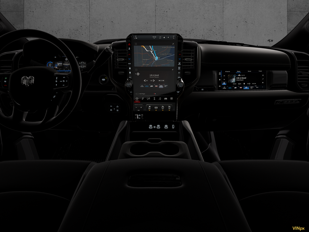 New 2026 Ceramic Gray Clear-Coat Exterior Paint RAM Rebel image 5