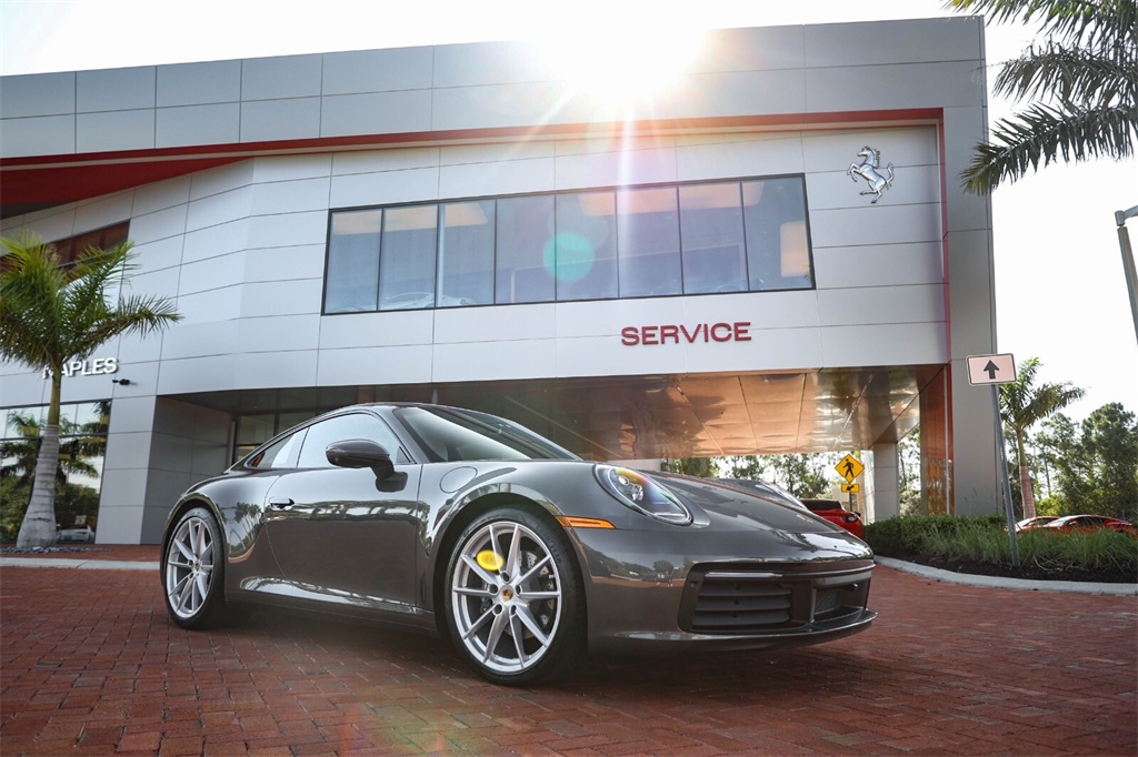 Used 2024 Agate Grey Metallic Porsche Carrera image 20