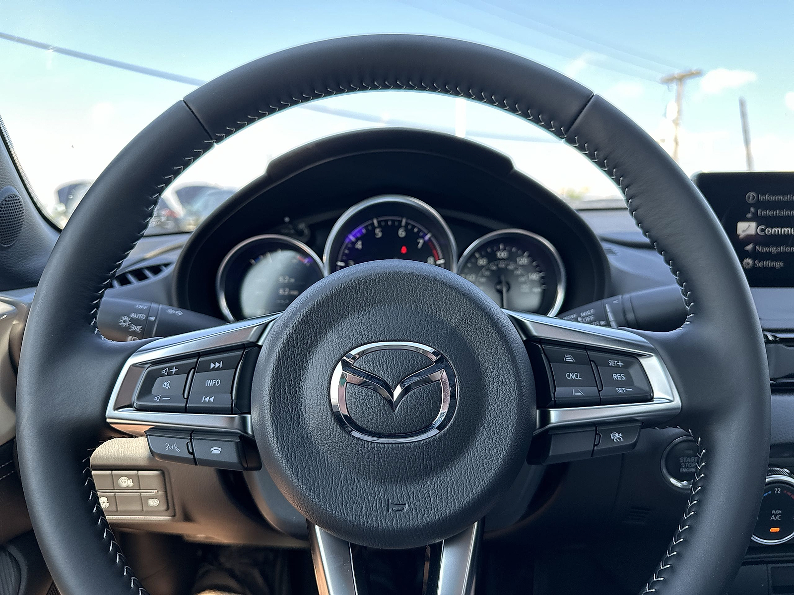 New 2024 Aero Gray Metallic Mazda Grand Touring image 16