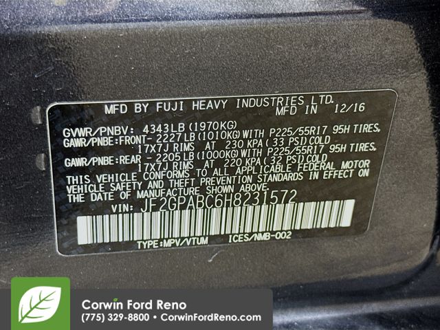 2017 Subaru Crosstrek 2.0i Premium photo 27