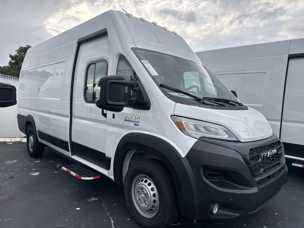 Used 2024 RAM ProMaster EV Delivery Van Base with VIN 3C6MRWAZ0RE123414 for sale in Pompano Beach, FL