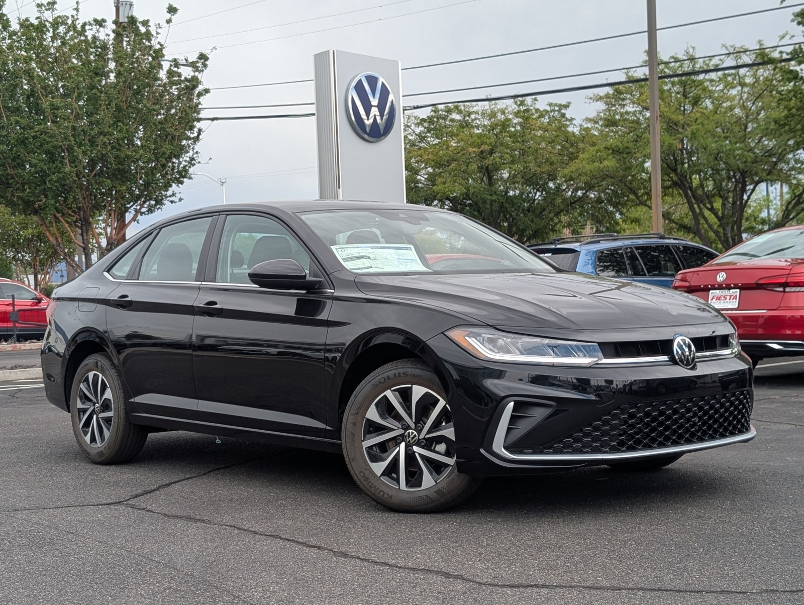 New 2025 Deep Black Pearl Volkswagen 1.5T S image 1