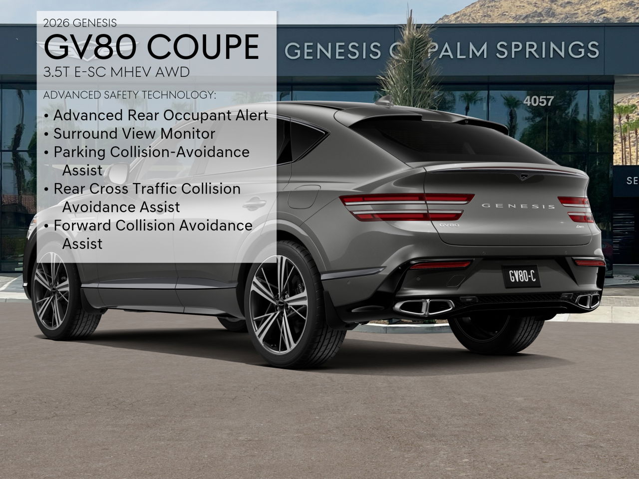 2026 Genesis GV80 Coupe 3.5T photo 5