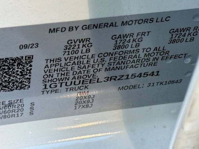 1GTUUEEL3RZ154541