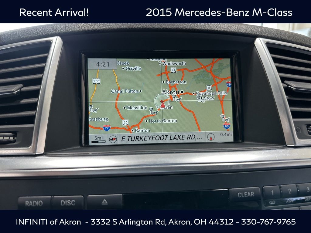 2015 Mercedes Benz ML 350 4MATIC photo 6