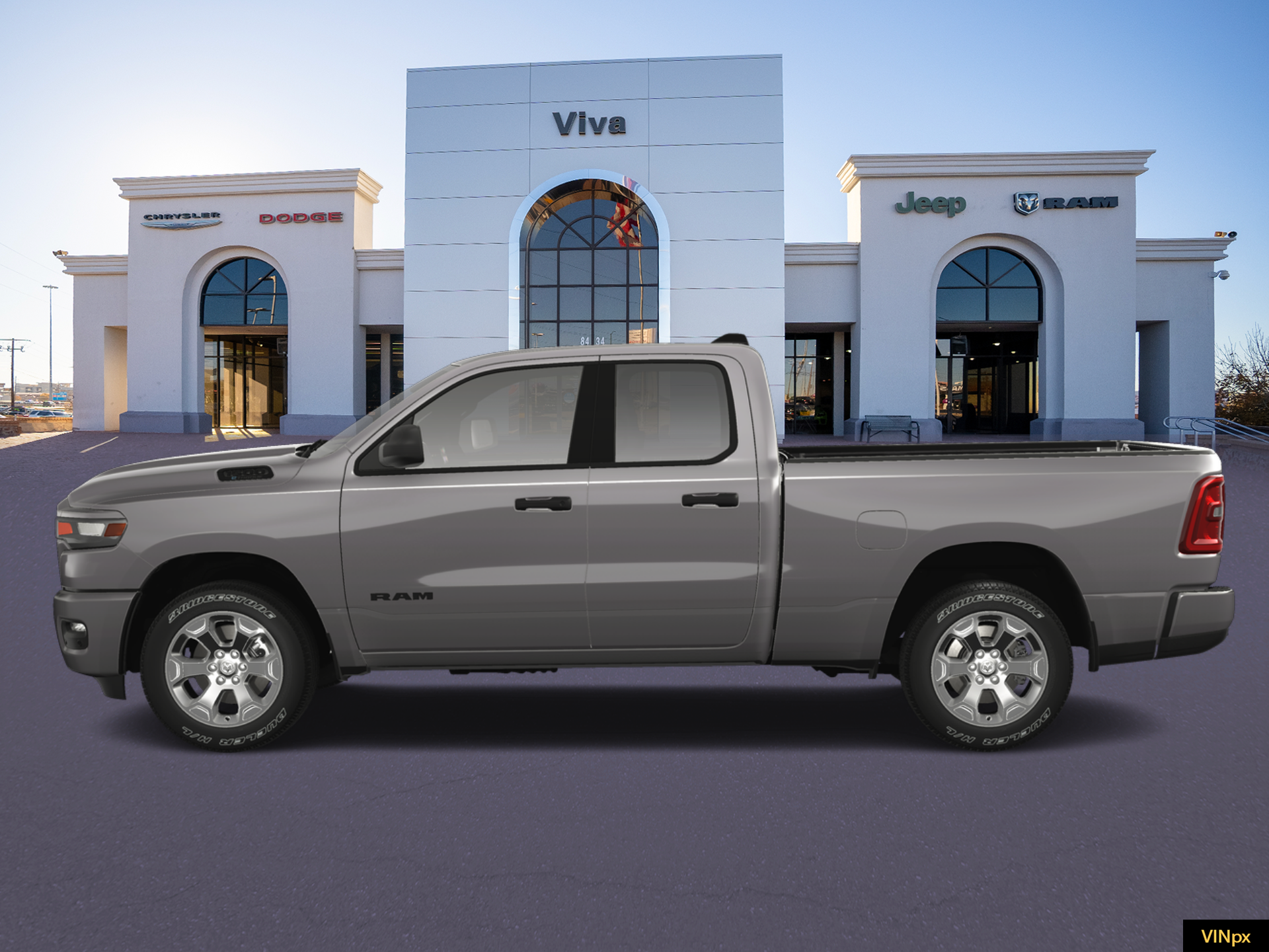 New 2025 Granite Crystal Metallic Clear-Coat Exterior Paint RAM Tradesman image 1