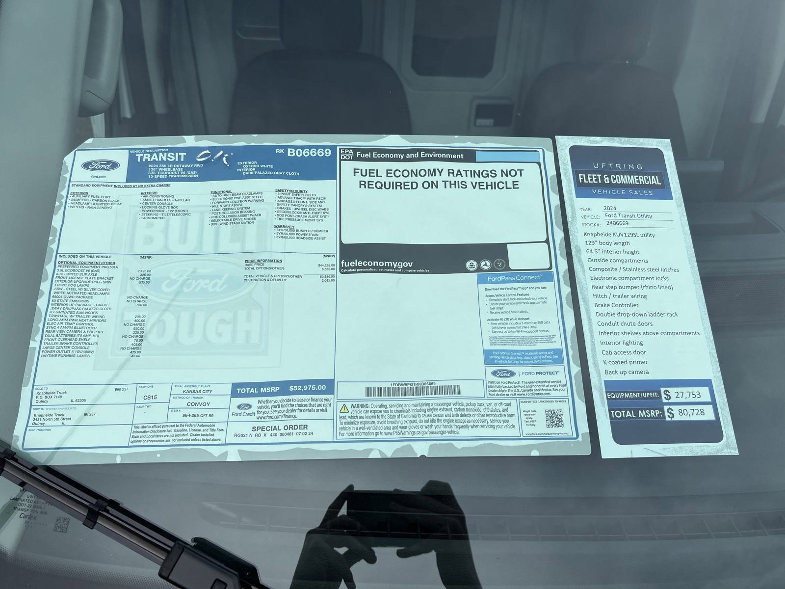 2024 Ford Transit Cutaway photo 10