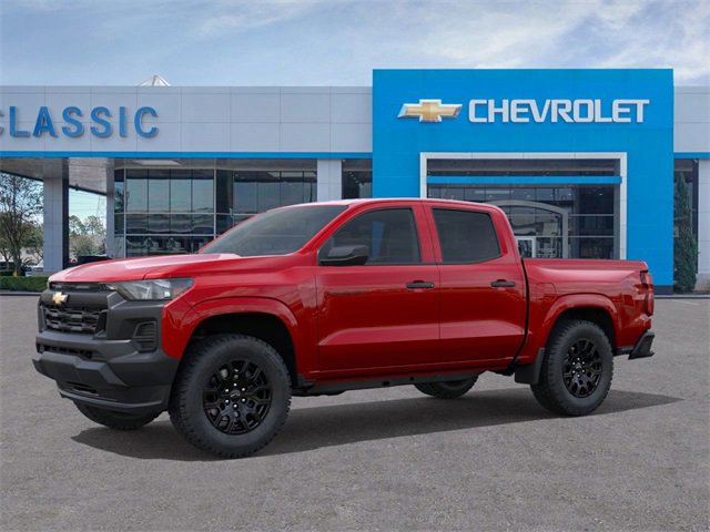 2026 Chevrolet Colorado WT Red at Classic Elite Chevrolet Hwy 6