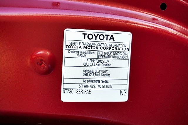Used 2022 Red Toyota XLE image 33