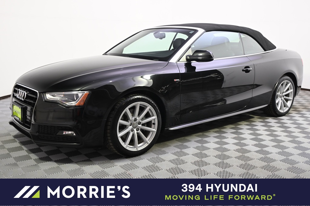 Used 2015 Audi A5 Cabriolet Premium Plus with VIN WAUMFAFH4FN000479 for sale in St. Louis Park, Minnesota