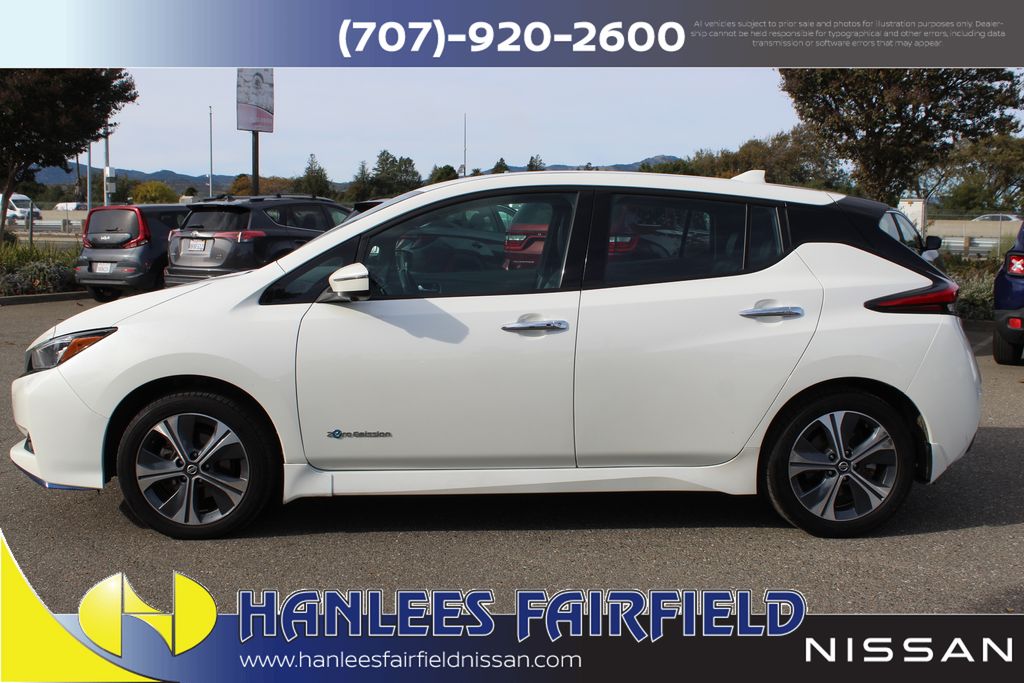 Used 2019 Nissan Leaf SL Plus with VIN 1N4BZ1CP1KC308895 for sale in Fairfield, CA