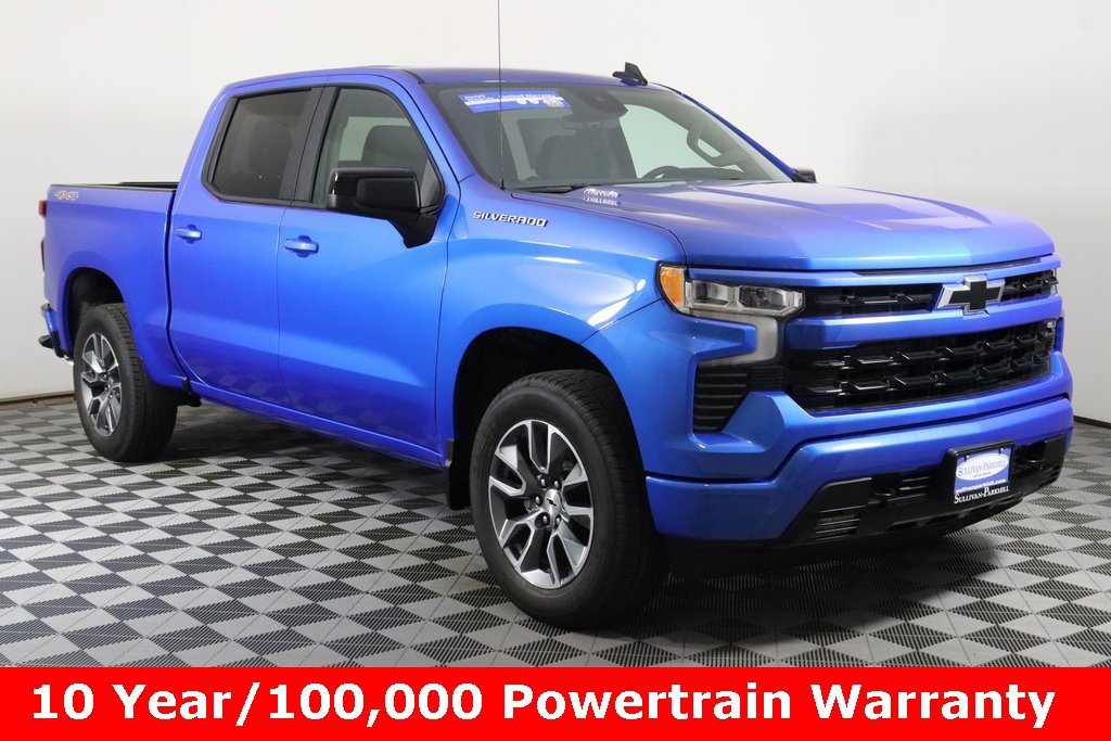 New 2025 Riptide Blue Metallic Chevrolet RST image 1