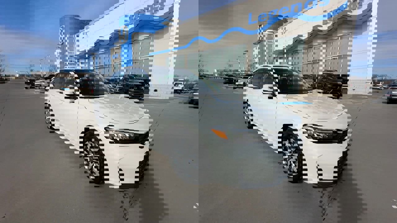 Certified 2025 Honda Civic LX with VIN 2HGFE2F25SH527130 for sale in Kansas City