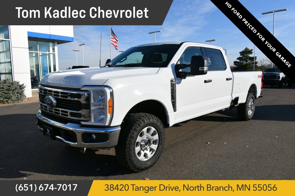 Used 2023 Ford F-350 Super Duty XL with VIN 1FT8W3BN6PEC38606 for sale in North Branch, Minnesota