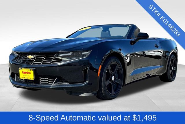 Used 2019 Chevrolet Camaro 1LT with VIN 1G1FB3DX7K0148283 for sale in Sumner, WA