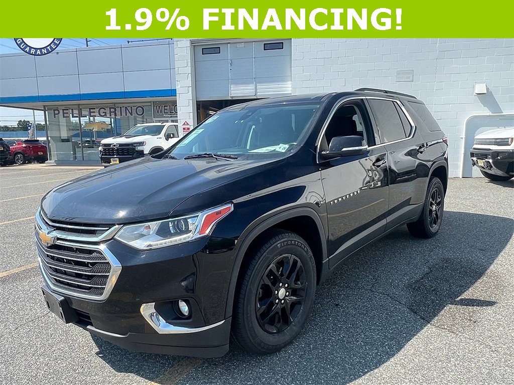 Certified 2021 Chevrolet Traverse 1LT with VIN 1GNEVGKWXMJ182511 for sale in Westville, NJ