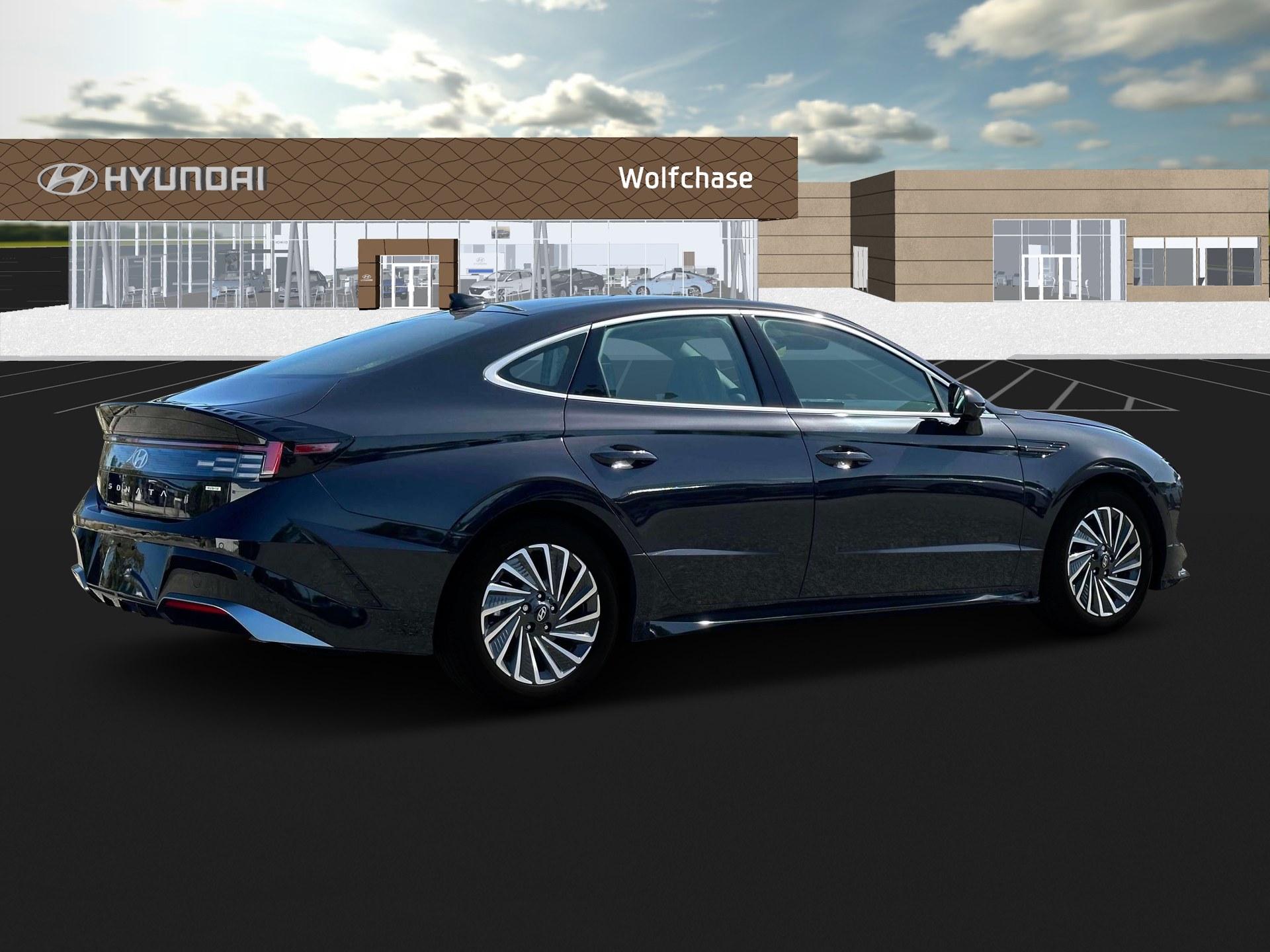 New 2025 Blue Hyundai Limited image 8
