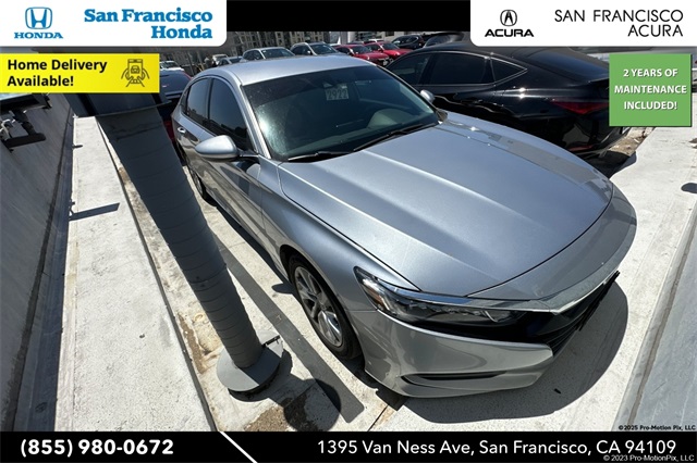 Used 2018 Honda Accord LX with VIN 1HGCV1F17JA179736 for sale in San Francisco, CA