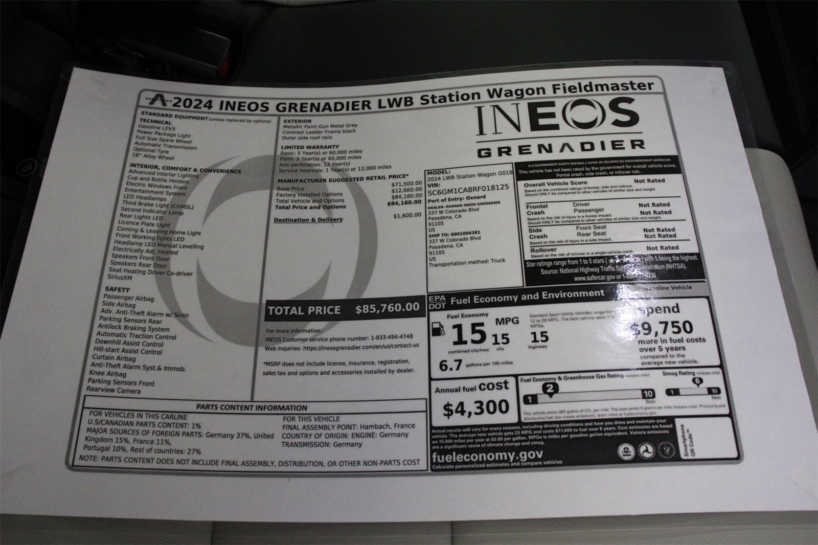 2024 Ineos Grenadier photo 17