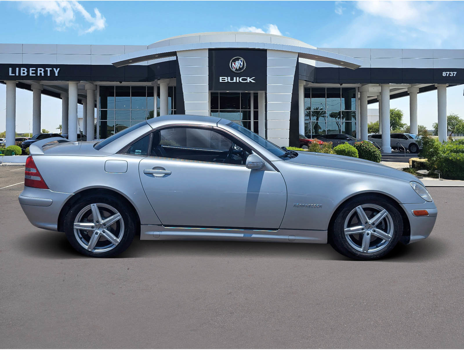 Used 2002 Mercedes-Benz SLK-Class SLK230 Kompressor with VIN WDBKK49F72F248925 for sale in Peoria, AZ