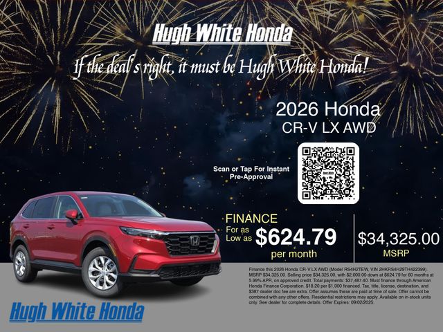 2026 Honda CR-V LX photo 7