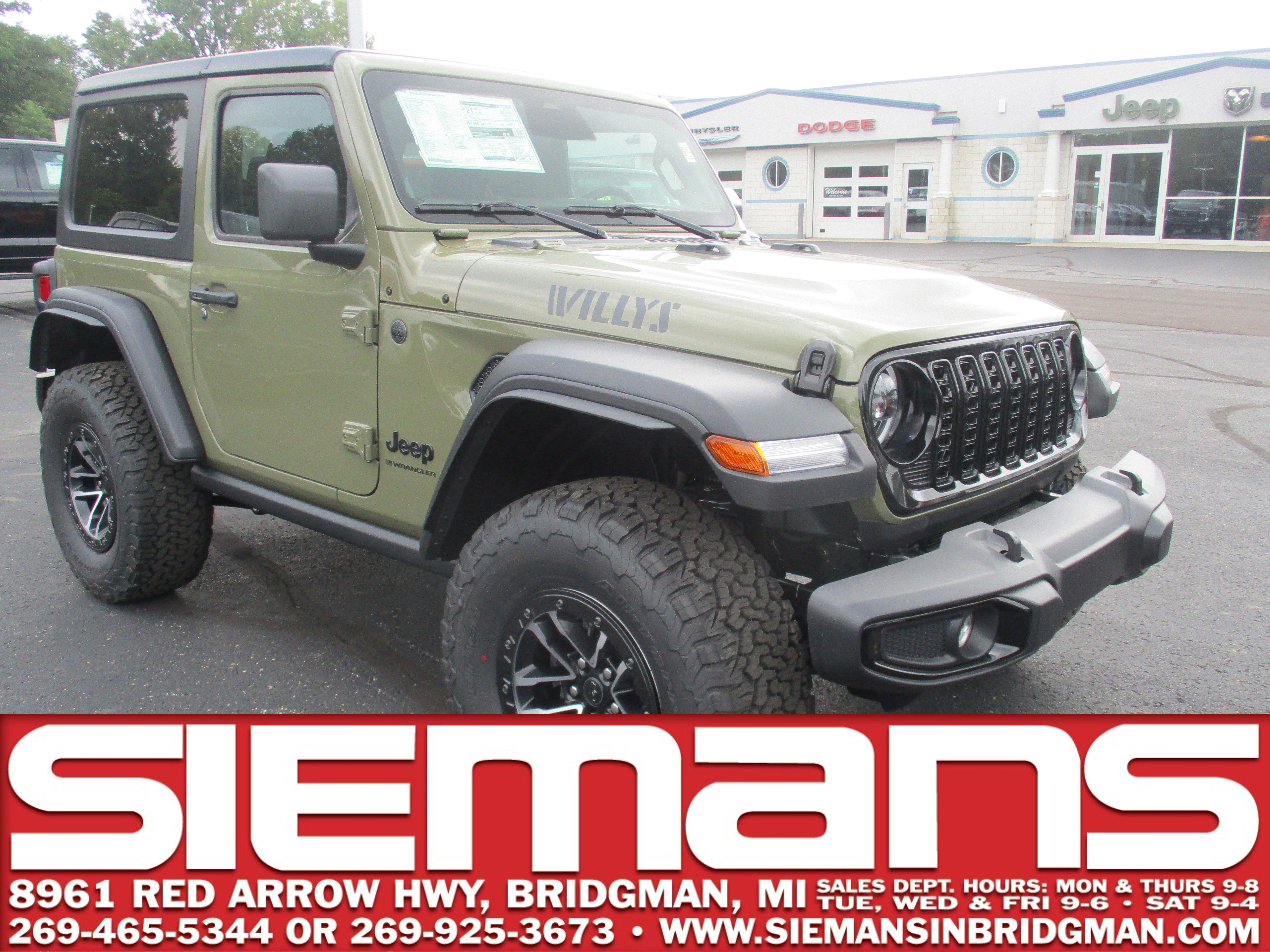 2025 Jeep Wrangler 2-Door Willys's photo