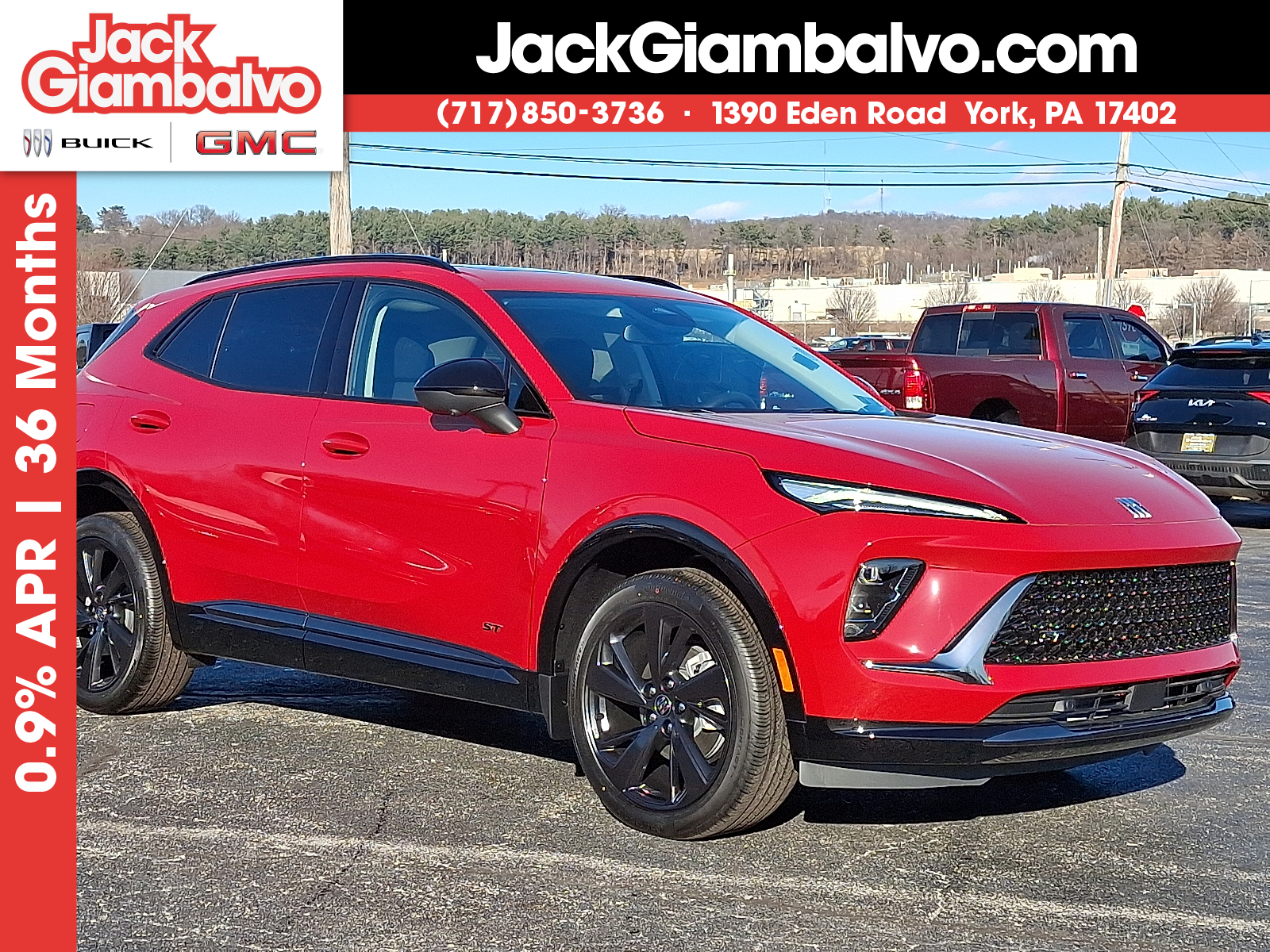 New 2025 Brilliant Red Buick Sport Touring image 1