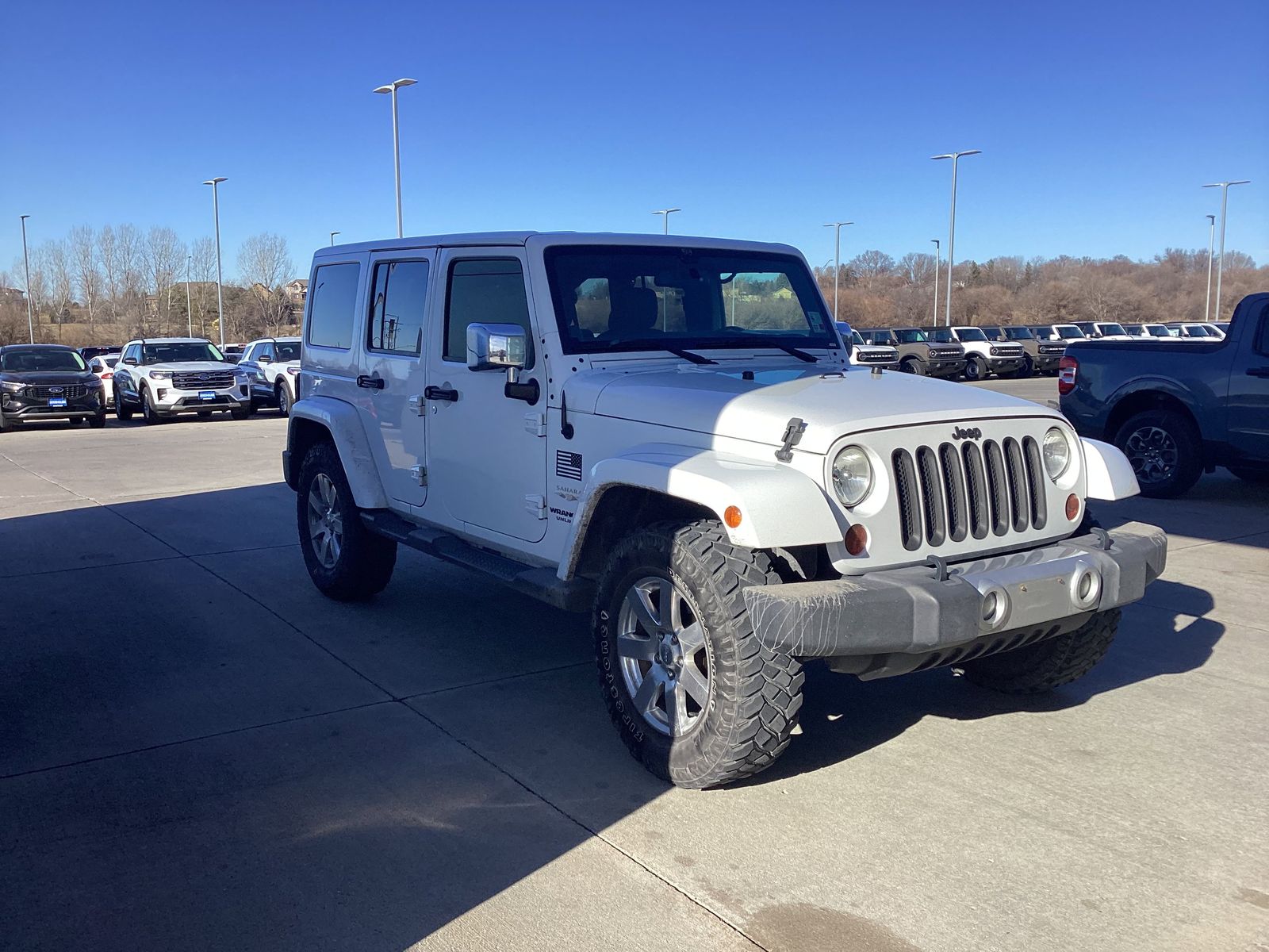 Used 2013 Jeep Wrangler Unlimited Sahara with VIN 1C4HJWEG1DL585815 for sale in Plattsmouth, NE