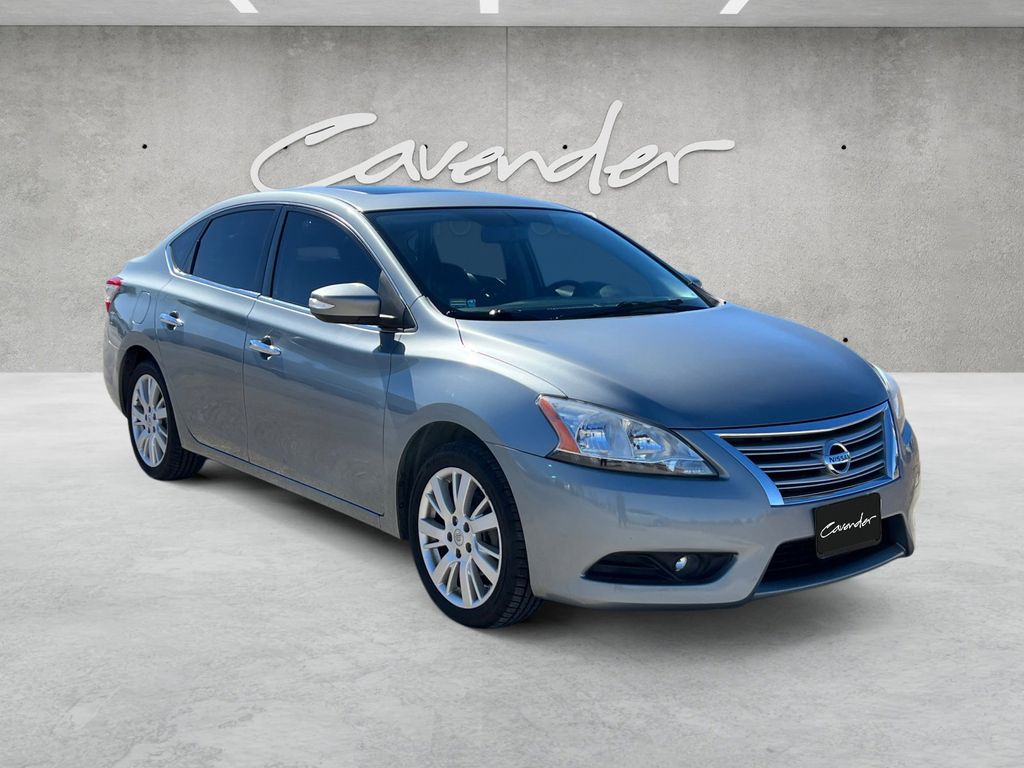 Used 2013 Nissan Sentra SL with VIN 3N1AB7AP2DL661463 for sale in San Marcos, TX