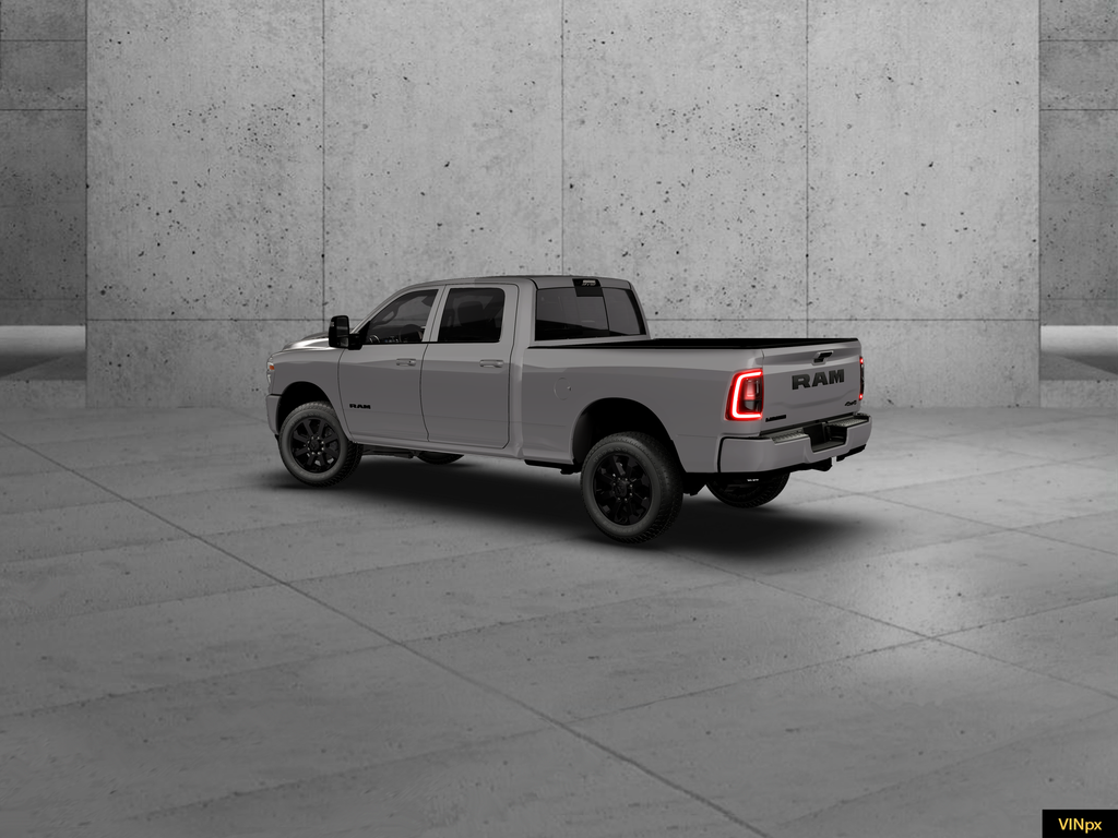 New 2026 Ceramic Gray Clear-Coat Exterior Paint RAM Laramie image 2