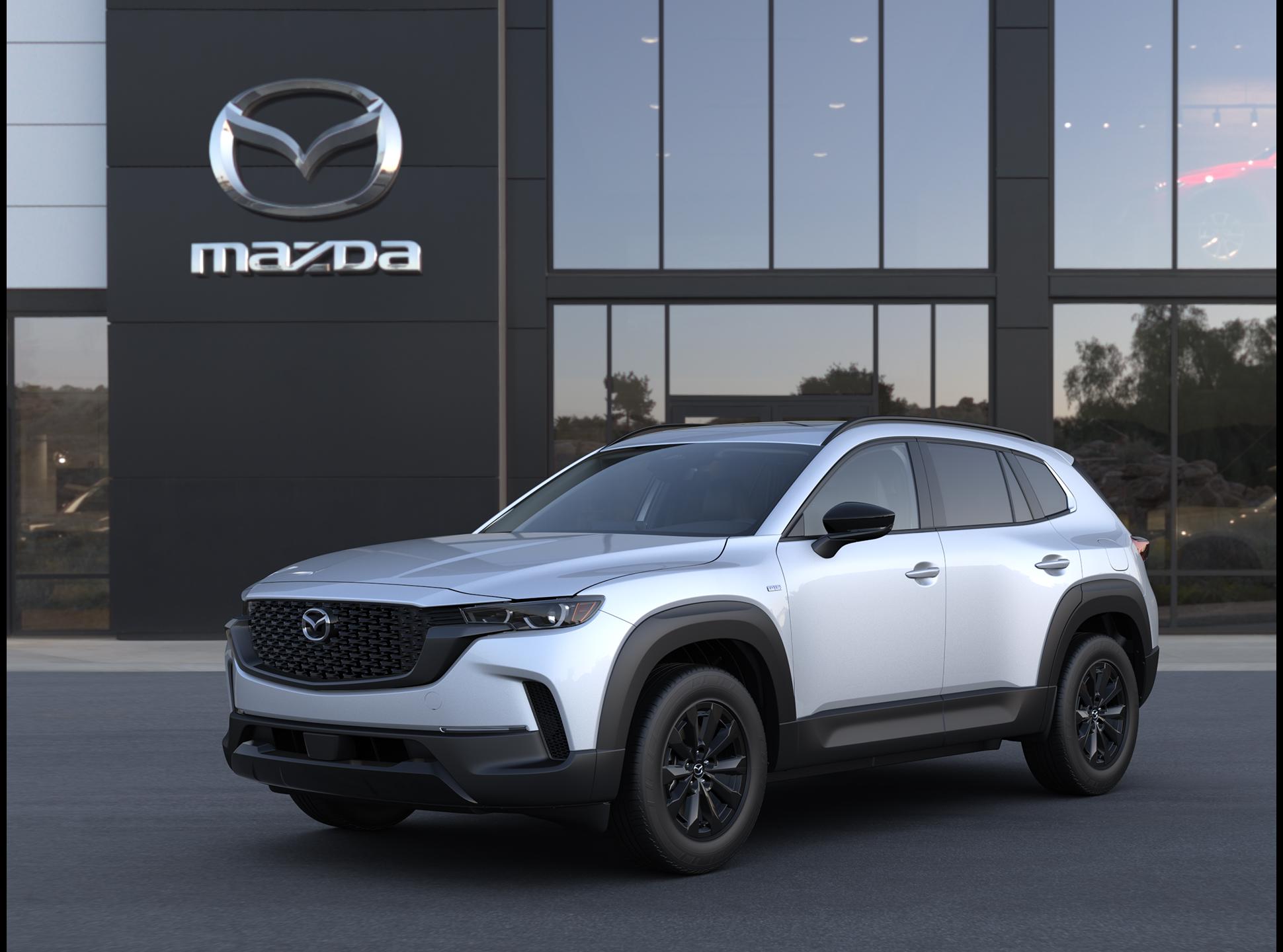 New 2025 Wind Chill Pearl Mazda Premium AWD image 1
