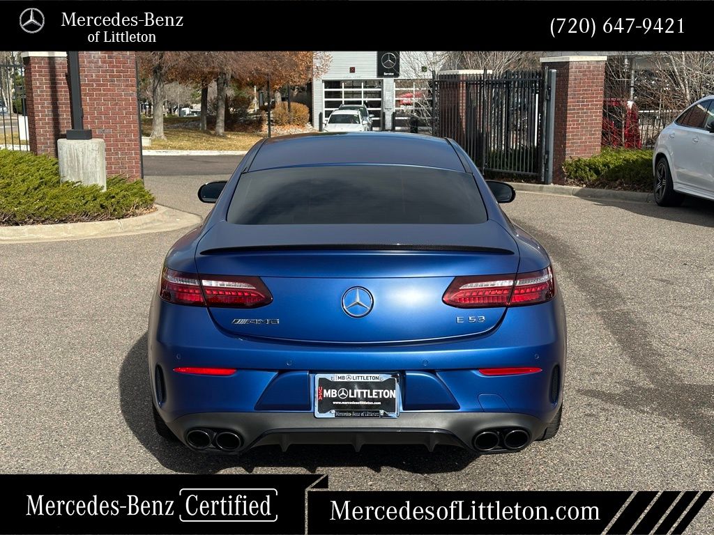 2023 Mercedes Benz E 53 AMG Coupe 4MATIC photo 4