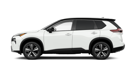 New 2025 Two-tone Everest White TriCoat / Super Black Nissan SL image 1