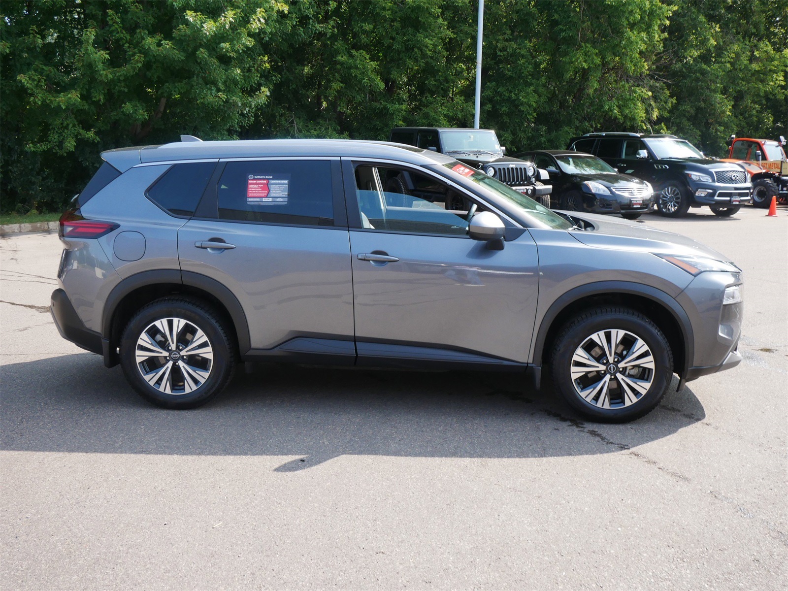 Certified 2023 Nissan Rogue SV with VIN 5N1BT3BB4PC773557 for sale in Maplewood, Minnesota