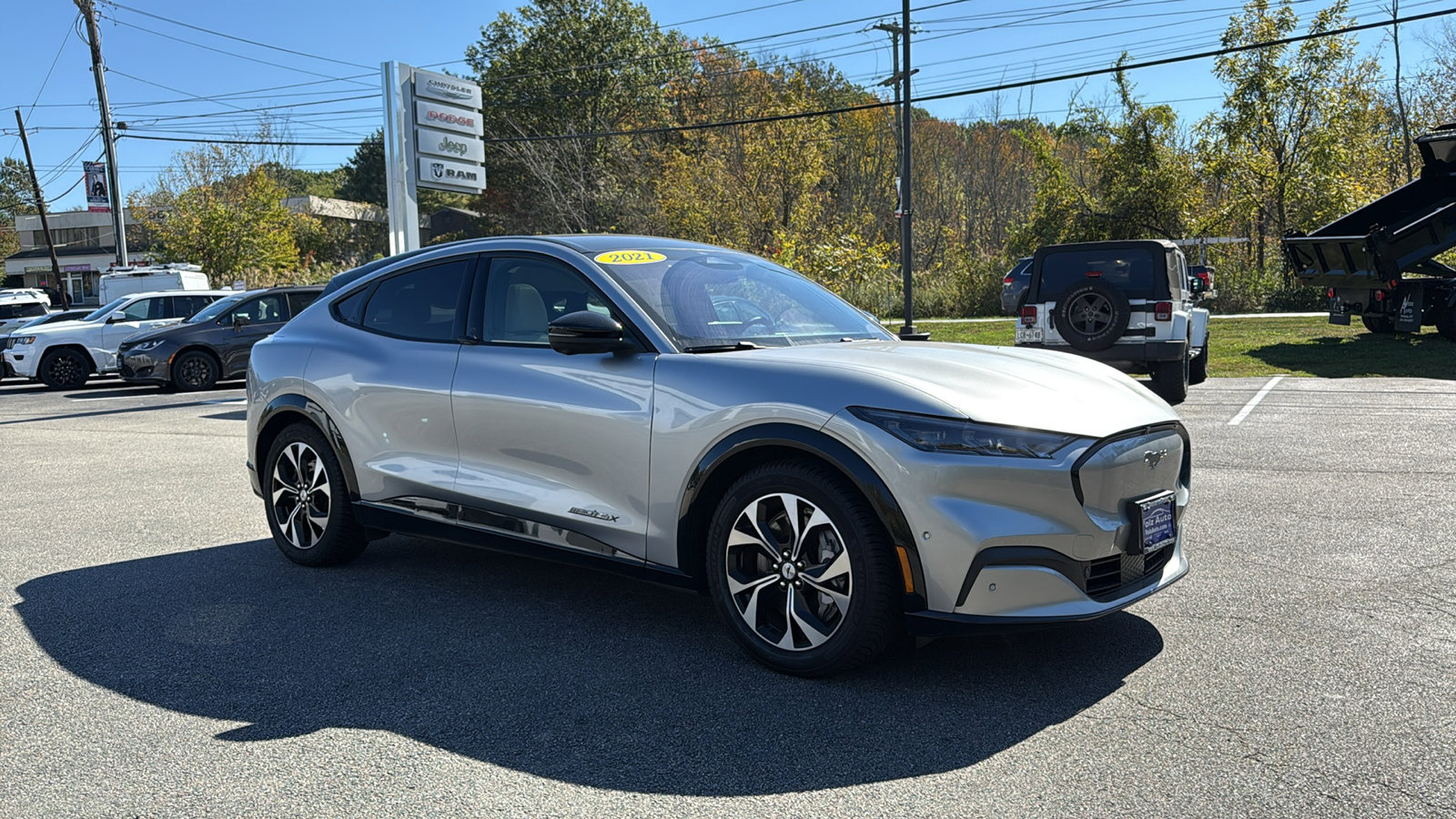 Used 2021 Ford Mustang Mach-E Premium AWD with VIN 3FMTK3SUXMMA21462 for sale in Carmel Hamlet, NY