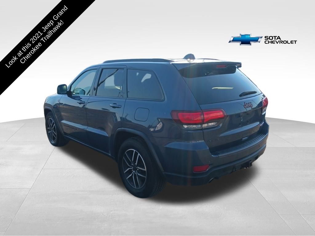 Used 2021 Jeep Grand Cherokee Trailhawk with VIN 1C4RJFLG7MC506977 for sale in Northfield, Minnesota