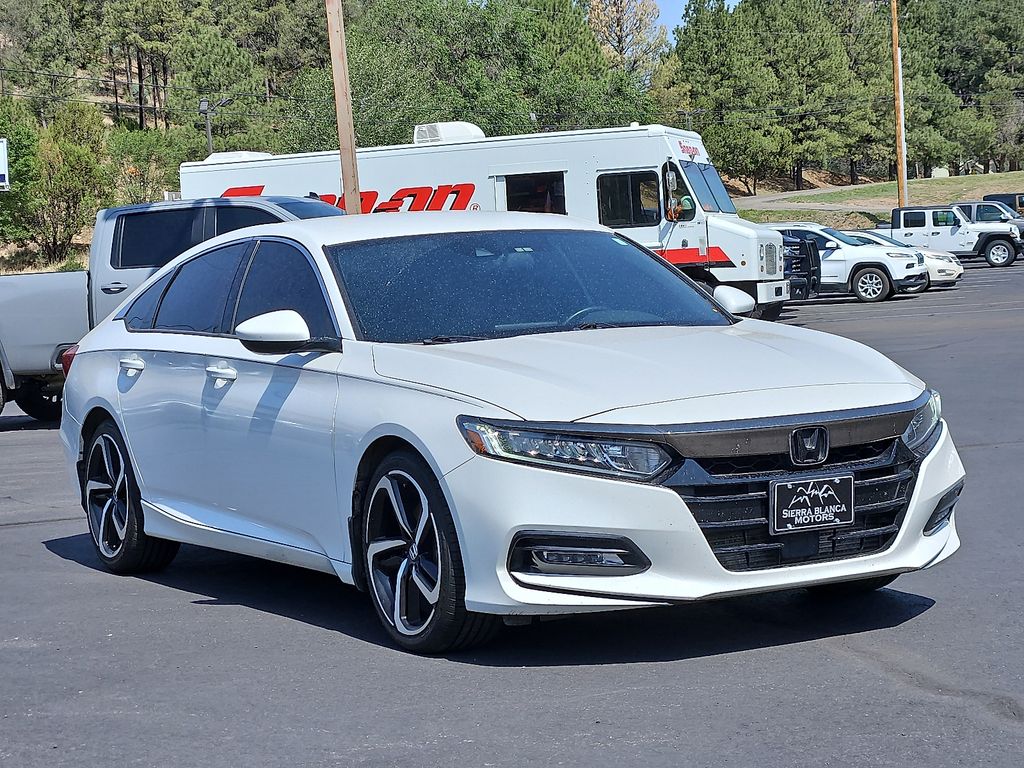 Used 2019 Honda Accord Sport with VIN 1HGCV1F38KA094455 for sale in Ruidoso, NM