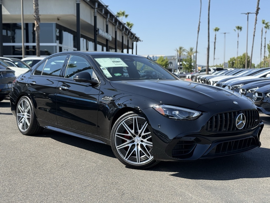 New 2025 Black Mercedes-Benz C 63 S AMG® image 1