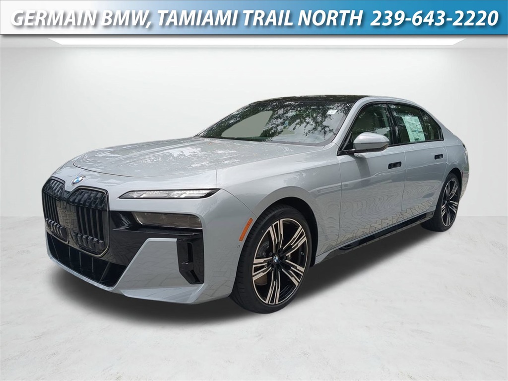 New 2025 Brooklyn Grey Metallic BMW 760i xDrive image 1