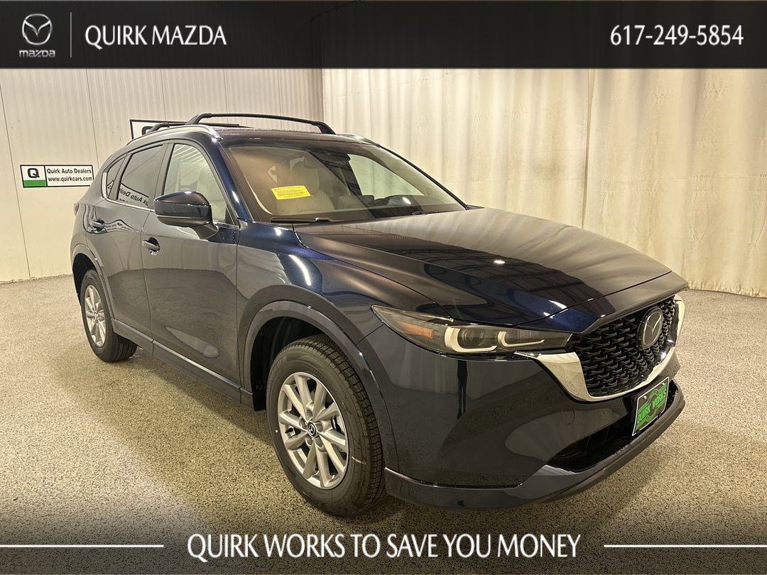 New 2025 Deep Crystal Blue Mica Mazda 2.5 S Preferred Package image 1