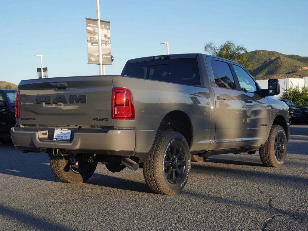 New 2026 Ceramic Gray Clear-Coat Exterior Paint RAM Laramie image 3