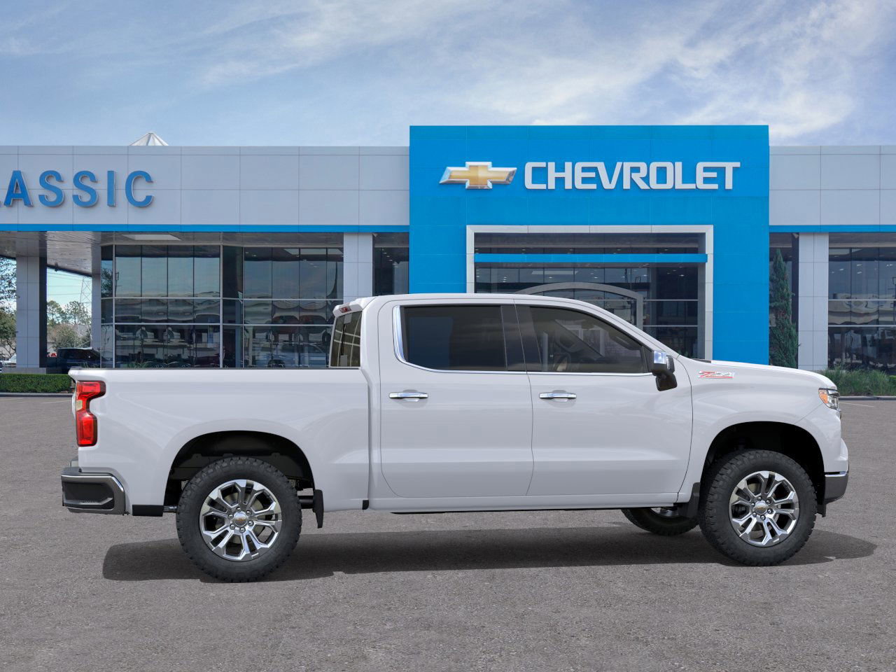 2026 Chevrolet Silverado 1500 LTZ White at Classic Elite Chevrolet Hwy 6