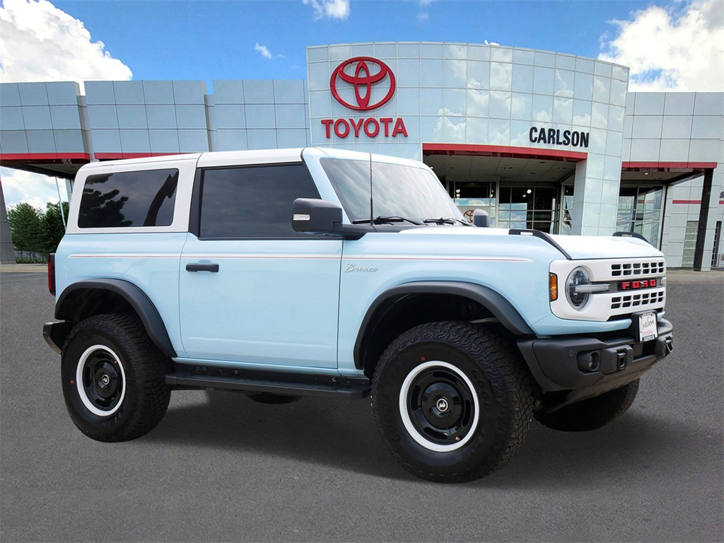 Used 2023 Ford Bronco 2-Door Heritage Limited Edition with VIN 1FMDE4EP9PLA60718 for sale in Minneapolis, Minnesota