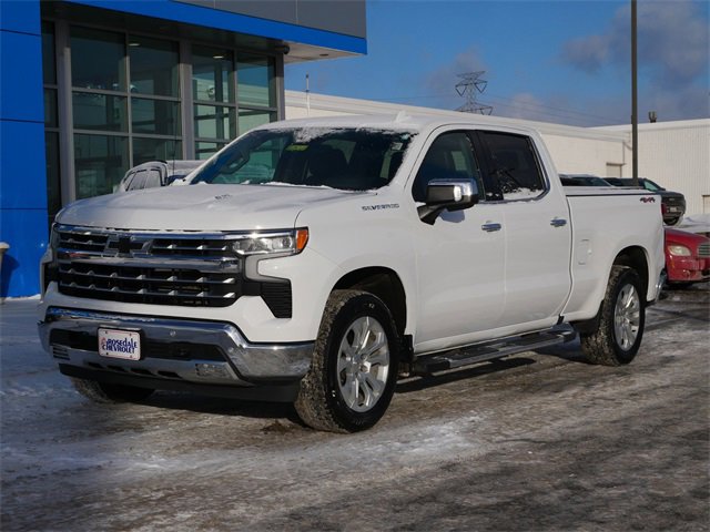 Used 2023 Chevrolet Silverado 1500 LTZ with VIN 1GCUDGEL0PZ101191 for sale in Roseville, Minnesota