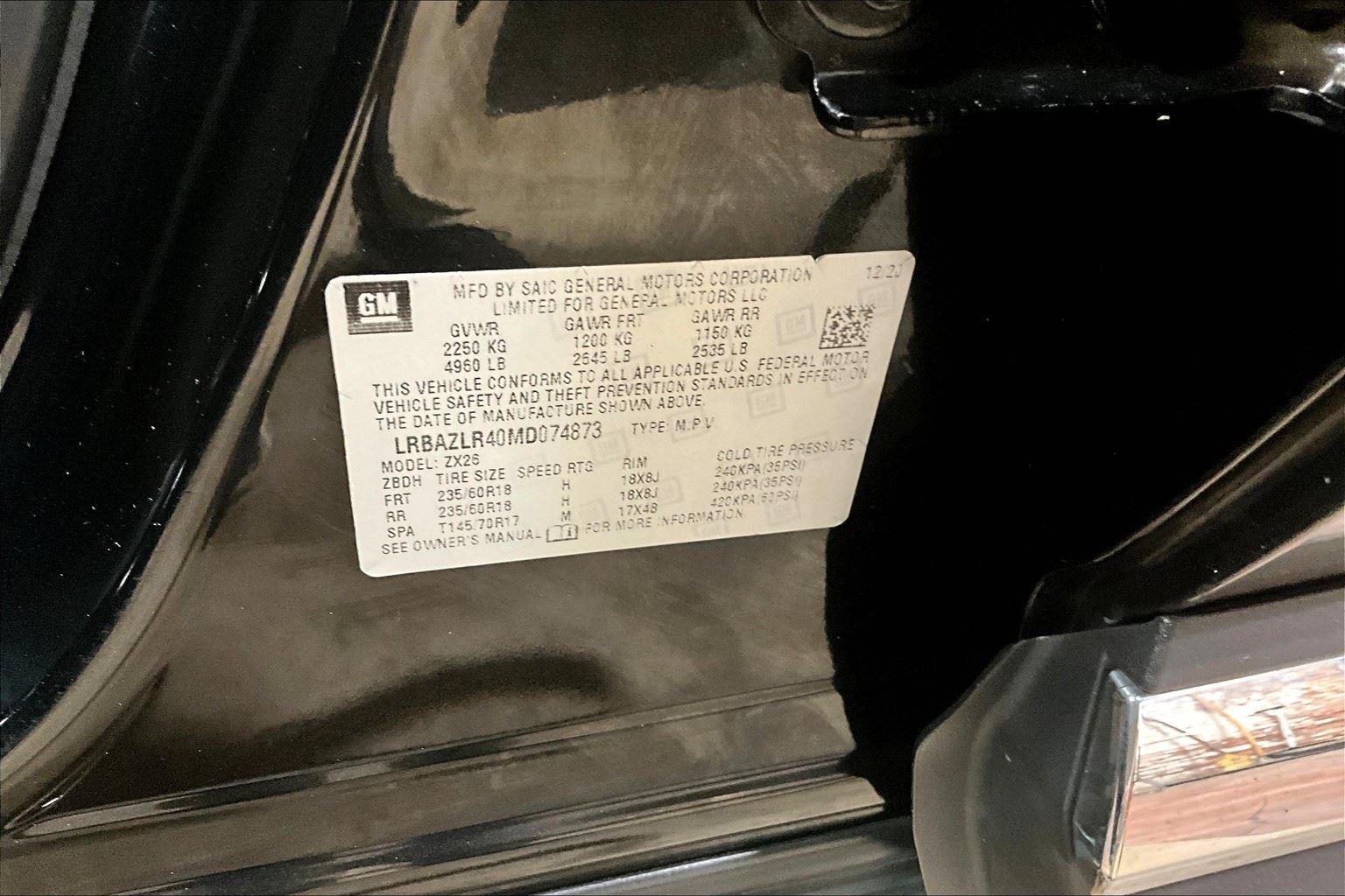 2021 Buick Envision Preferred photo 35