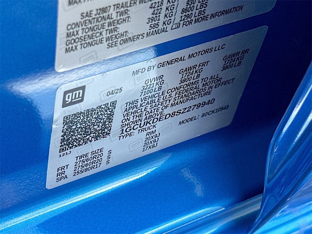 2025 Chevrolet Silverado 1500 LT photo 21
