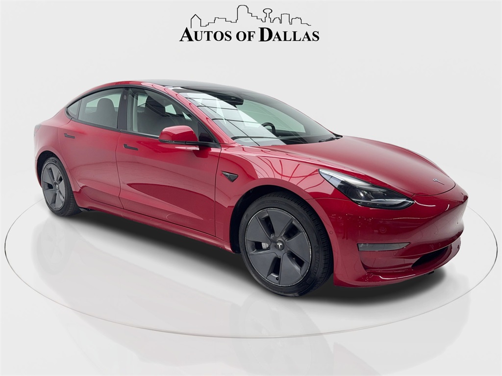 Used 2022 Tesla Model 3 Long Range with VIN 5YJ3E1EB4NF249070 for sale in Plano, TX