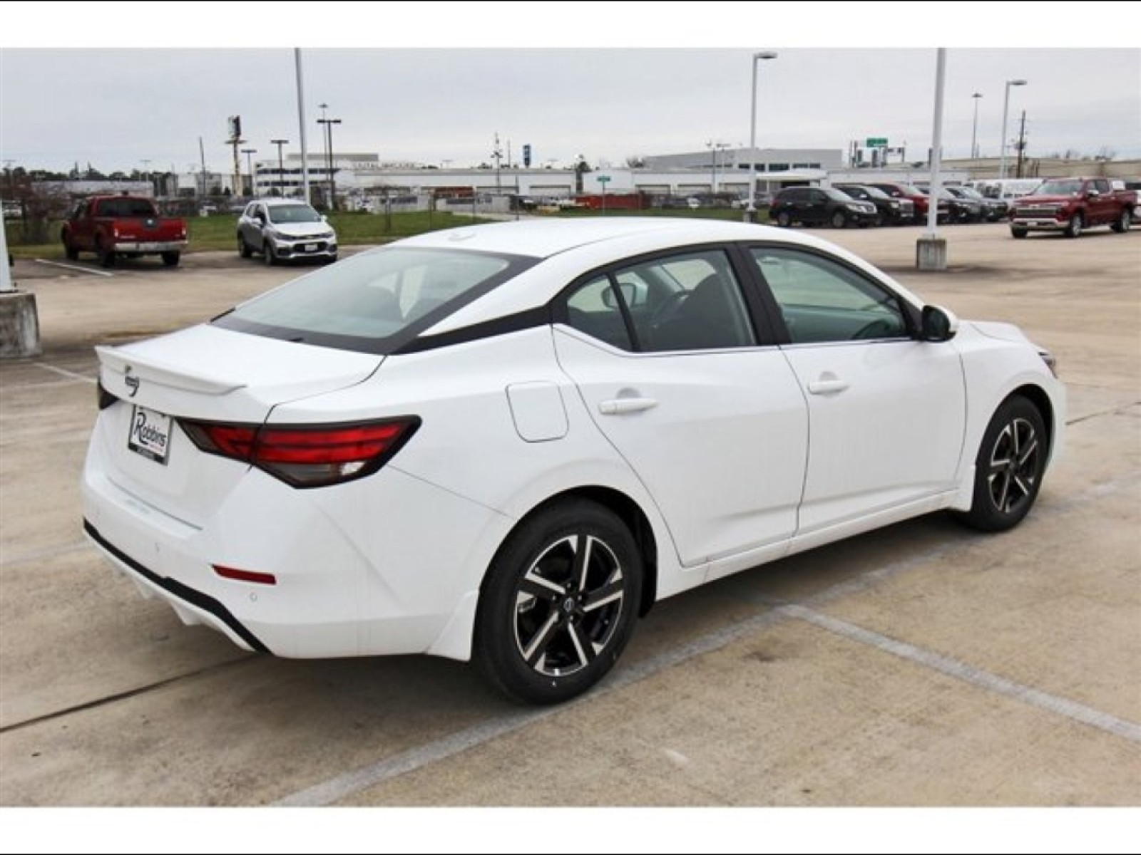 2025 Nissan Sentra SV White at Robbins Nissan