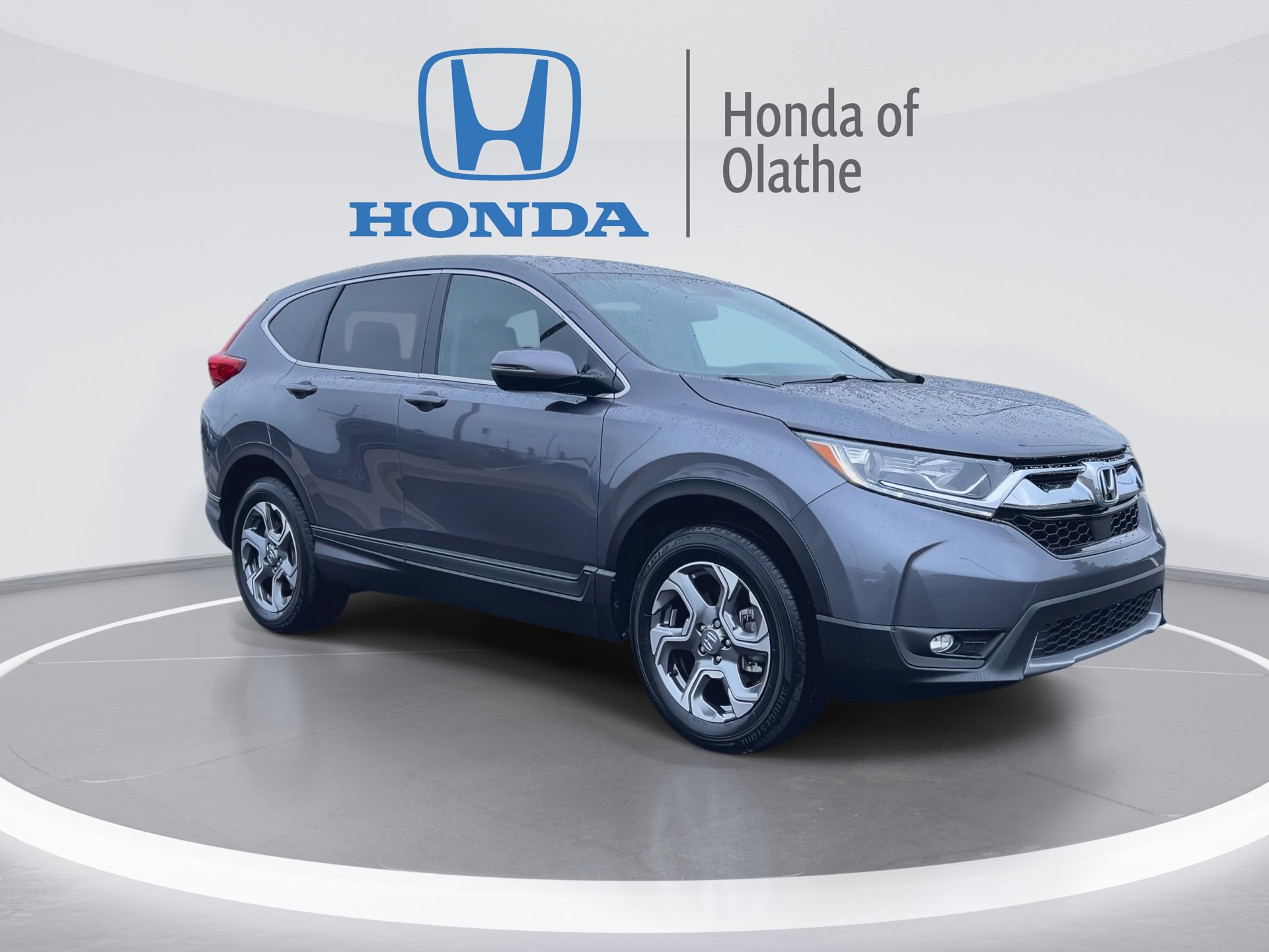 Used 2019 Honda CR-V EX-L with VIN 5J6RW2H82KL025800 for sale in Kansas City
